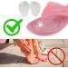 Buy Flip Flop Gel Pad Toe Protection Inserts | Silicone Toe Spreader Sandal Pillows | 3 Pairs | Slide-Resistant & Transparent - Buy Online on GoSupps.com