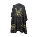 Barber Capes for Men Hair Cutting Cape with Metal Snap Closure Professional Salon Cape Large Waterproof Hairdressing Cape for Hairstylist- 63 56 (Black & Gold)