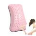 Hongjingda Return pillow - lumbar support spine ergonomically - inflatable support pillow for the lower back stretching equipment lumbar spine board for posture correction pink (with gas needle)