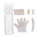 Hair Oil Applicator Bottle 160ml with Hair Dye Kit Root Comb Applicator Bottle with Clear Scale Portable Hair Bleach Kit for Home Barber Shop Hair Dye Tools Oil Comb Applicator Bottle