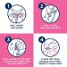 Veet Cold Wax Strips for Hair Removal - 40 Strips + 4 Finish Wipes - Normal Skin - Pack of 1 - Buy Online on GoSupps.com