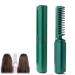 Rechargeable Mini Hair Straightener Rechargeable Mini Hair Straightener Comb Mini Hair Straightener Cordless Rechargeable Straightening Brush for Travel Home Office 1.05*5.05in Green