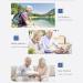 Buy Progressive Multifocal Reading Glasses - Blue Light Blocking Half Frame 2.5x Magnification for Men & Women - International Shipping Available - Buy Online on GoSupps.com