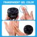 MORE Crazy Conditioning Shining Braiding Gel - Extra Extreme Hold for All Hair Types | Clear Styling Gel for Braiding, Twisting, and Edges - Enriched with Black Castor Oil for Scalp Nourishment, Hair Growth, and Shine - Buy Online on GoSupps.com