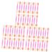 Ipetboom Eyeshadow Brushes 240 pcs Disposable Head Shadow Makeup Cosmetic Heads Sponge Eyeshadow Eye Brush Sponges 6x1x0.8cmx3pcs Assorted Colorx3pcs