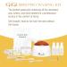 GiGi Student Starter Hair Removal Kit - Ultimate Waxing Set for Beginners - Complete with Pre and Post Wax Treatments - Ideal for Brows, Upper Lip, Underarms, Chest, Legs, and Bikini Area - Suitable for All Skin & Hair Types - Buy Online on GoSupps.com