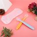 Soft Silicone Baby Training Spoon Set - 2 Parts with Box | Child Dining & Feeding Utensils for Weaning (Yellow & Blue) - Buy Online on GoSupps.com