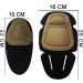 Wallfire Lightweight Tactical Knee Pads - Wear-Resistant Multicam Accessories for Airsoft & Military (Tan) - International Shipping Available - Buy Online on GoSupps.com