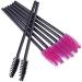 200PCS Disposable Eyelash Brushes Mascara Wands Makeup Applicator Set (Black Rosy) Eyelash brush - Buy Online on GoSupps.com