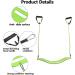 EMAIS Balance Board with Resistance Bands for Adults - Core Workout Yoga Board for Dancers & Athletes - Green - Buy Online on GoSupps.com