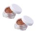 Didiseaon 2pcs Glitter Eyeshadow Eye Shadow Loose Eyeshadow Glitter Loose Pigment Eyeshadow Highlighter The Face