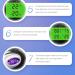 ZDdp Skin Moisture Tester Smart Water and Oil Tester LCD Display Facial Skin Moisture Meter - Buy Online on GoSupps.com