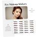  Mikinona Mikinona Set of 2 Stickers for Black Eyeliner 4 Options 20 Pairs - Buy Online on GoSupps.com
