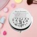 Jasmine Princess Pocket Mirror - Aladdin Fans Gift - Compact Mirror for Women & Girls - Inspirational Quote - Jasmine Mirror-S - Buy Online on GoSupps.com