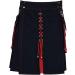 Buy Cewifo Men's Scottish Kilt - Classic Cut High Waist Hybrid Garden Skirt | Slim Fit Red XXL - Buy Online on GoSupps.com
