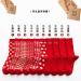 Chinese New Year Red Cotton Socks 3 Pairs Gift Box - Women's Fashion Sports Socks for Spring Festival Luck (Size 34-39) - Buy Online on GoSupps.com