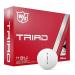 Wilson Staff Triad and Staff Model Golf Balls - 12 Pack White - Buy Online on GoSupps.com