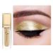 Kilshye Glitter Liquid Eyeshadow Shimmer Eye Shadow Metallic Eyeshadows High Pigment Eyes Shadow Long Lasting Waterproof Eyes Liquid Makeup for Women and Girls Pack of 1 (E- Gold 6)