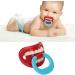 JTLB Baby Smile Teeth Pacifier | Safe & Lightweight Funny Pacifier for Nursery & Bedroom | International Shipping - Buy Online on GoSupps.com