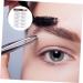 PLAFOPE Eyebrow Sticker 3 Sheets Waterproof Eyebrow Stickers Makeup Tools False Peel Fake Eyebrow Stickers Cosmetic - Buy Online on GoSupps.com