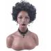 Spin for Hair African Short Curly Hair Women's Fashion European And American Puffy Black Small Curly Wig Set Perfect 7 Natural Curly One Size Black - Buy Online on GoSupps.com