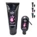 POWER BEAST Colored Liquid Chalk, 2 Bottles Combo of 200 + 50 ML, Liquid Sports Chalk, Free Professional Hand Grip for Gym, Weightlifting, Rock Climbing, Crossfit, Powerlifting, Pole Dance. PINK