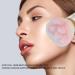 Soft Bristle 2 Pieces Face Blush Kabuki Powder Makeup Brushes with Transparent Ergonomic Handle for BB Cream Portable - Buy Online on GoSupps.com