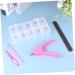 FRCOLOR Full Cover Nail Tips Full Cover Fake Nail French Nail Tool Nail Scraper Tool Fake Finger Nails Cover Nail Para U as Home Manicure Tools Buffer Full Coverage 14.5x9cm Assorted Color - Buy Online on GoSupps.com