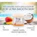 Keys Salt Scrub Premium Exfoliating Sea Salt Body Skin Scrub - Mango Coconut Travel Size 3.4 oz | Made with Pure Florida Sea Salt, Organic Oils, and Nutrients + Wooden Spoon | Pack of 1 - Buy Online on GoSupps.com