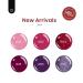 Beetles Gel Nail Polish Set - 6 Colors Ruby Sonatas Collection | Peach Pink Purple Burgundy Red & Glitter | Soak Off UV Lamp Cured Nail Art for Women - Buy Online on GoSupps.com