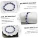COHEALI Men s Bracelets 3pcs Devil Eyes Bracelet Men Bracelet Bracelets Beads Evil Eye Bracelet Rope Rosary Man Elastic As Shownx3pcs 18x0.8cmx3pcs - Buy Online on GoSupps.com