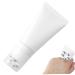 Sunscreen Roller Applicator Sunscreen Applicator 3x7 In Refillable Portable Sealed Roller Applicator with Soft Tube Body Reusable Sunscreen Brush for Body Lotion Sunscreen Roller (White)