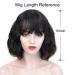 ColorfulPanda Women s Short Bob Wig with Ponytail - Black & Brown Curls Heat-Resistant 14 Inch Cosplay Costume Wig - Buy Online on GoSupps.com