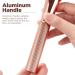 Anmor Premium Rose Gold Powder Brush #8113-01 | Fluffy Soft Bronzer Brush for Professional Even Application - Aluminum Tube Handle, Nano-Fiber Bristles - Buy Online on GoSupps.com
