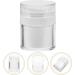 POPETPOP Travel Cream Jars Refillable Cosmetic Containers Plastic Travel Size Containers with Lid for Lotion Makeup Cosmetics 30ml - Buy Online on GoSupps.com