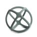 Mushie bite ring for babies made of bpa-free silicone |Promotes visual sense & motor skills baby |Teen Nursing Accessories |Safe & high quality for toddlers children boys & girls |Ball Design (Dried Thyme)