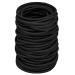 Xcozu hair tie girl black 30 pieces of elastic hair tie -up rubber girls for thin hair and thick hair hair bands hair band for women no metal ponytail (50 * 4mm) black 30 pieces (1 Pack)