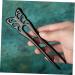 VINTORKY Ebony Hairpin Hair Forks Hair Pins for Thick Hair Chinese Hair Sticks Hair Accessories French Pins Hair Pins for Women Hairpins Hair for Women U Pins Hair Wooden Hair Sticks - Buy Online on GoSupps.com