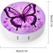 Purple Butterfly Contact Lens Case - Travel-Friendly Lens Care Box - Buy Online on GoSupps.com