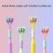 Soft Toothbrushes for Sensitive Teeth & Gums | Gentle Manual Toothbrush in Purple for Effective Oral Care | International Shipping Available - Buy Online on GoSupps.com