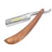 Razor with gold etching Precious wood shaft Straight Razor Wet razor Classic razor