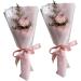 HOMSFOU 4 Pcs Rose Flower Flowers Bouquet Flower Soap Bouquet Gift Flower Bouquet Presents Artificial Bouquet Artificial Flower Bundles Bouquet of Flowers Artificial Carnation Roses - Buy Online on GoSupps.com