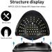 Sadodo LED UV Nail Lamp for Gel Nails 280W Gel Nail Lamp with 66 LED Beads 4 Timer Setting/Auto Sensor Professional Nail Art DIY Tools for Beginners Home Salon Use - Buy Online on GoSupps.com