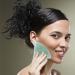 Gua Sha Facial Massage Tool with Comb Edge | Jade Stones for Muscle Relaxation and Acupuncture Therapy - Buy Online on GoSupps.com