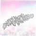 FRCOLOR Fashion Headwear Wedding Hair Clip Bridal Headpiece Bridal Hair Clip Rhinestone Headpiece Prom Hair Comb Crystal Headpiece Pearl Hair Clip Wedding Headdress Bride Fine Hair up - Buy Online on GoSupps.com