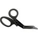 50x Knee-Bent First Aid Scissors - 18.5 cm Black Matte Lister Rescue Bandage Scissors for International Shipping - Buy Online on GoSupps.com