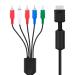 Gam3Gear Component AV Audio Video Cable for PS3 & PS2