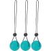 3 Pack Silicone Hand Grip Ball - Finger Massager Stress Relief & Fitness Training (Green 35 Degrees) - Buy Online on GoSupps.com