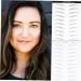 Gogogmee 2 Pairs 4d Imitation Eyebrow Makeup Brow Sticker Simulation Eyebrow Disposable 3d Makeup Tools - Buy Online on GoSupps.com