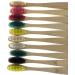 Xintaosm Charcoal Bamboo Toothbrush Set | Medium-Soft Bristle | 10-Pack Eco-Friendly Oral Health Accessories - Buy Online on GoSupps.com